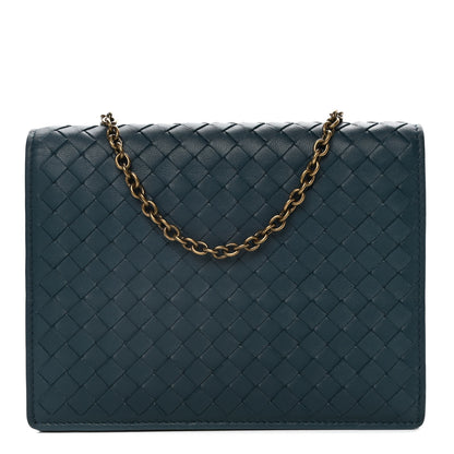 Bottega Veneta Nappa Intrecciato Chain Wallet Brighton 1 of 15
