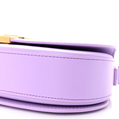 Versace Calfskin Medium Greca Goddess Shoulder Bag Lilac 9 of 10