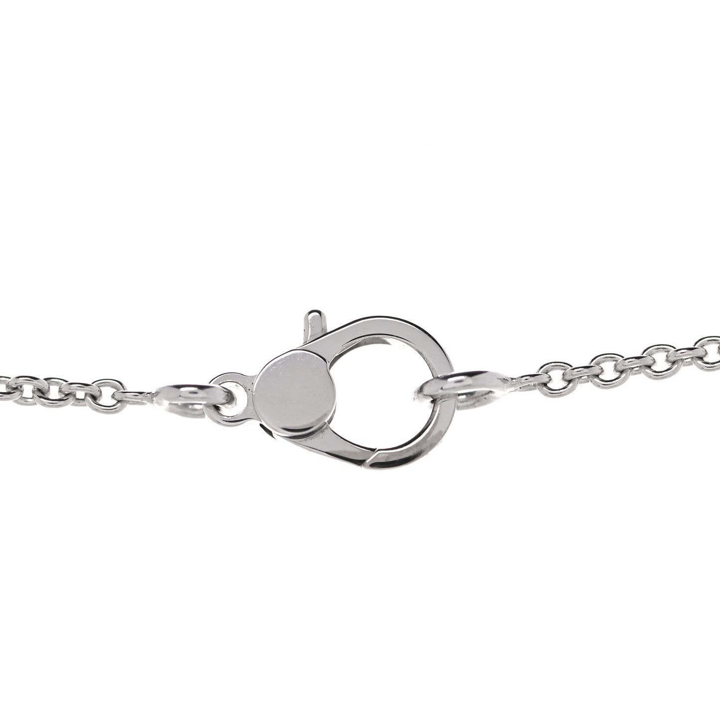 18K White Gold Diamond Finesse Pendant Necklace