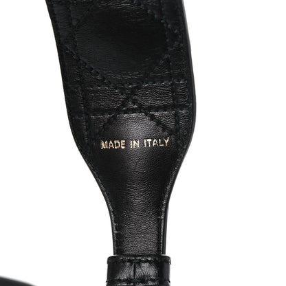 Christian Dior Lambskin Cannage Shoulder Strap Black 3 of 4