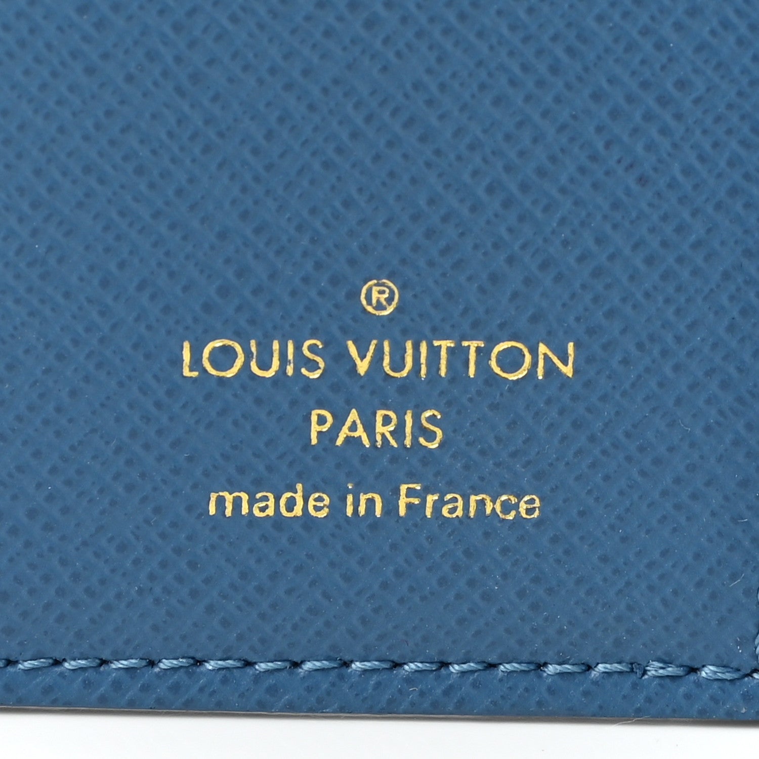 Louis Vuitton Monogram Zoe Wallet Blue Jean 6 of 6