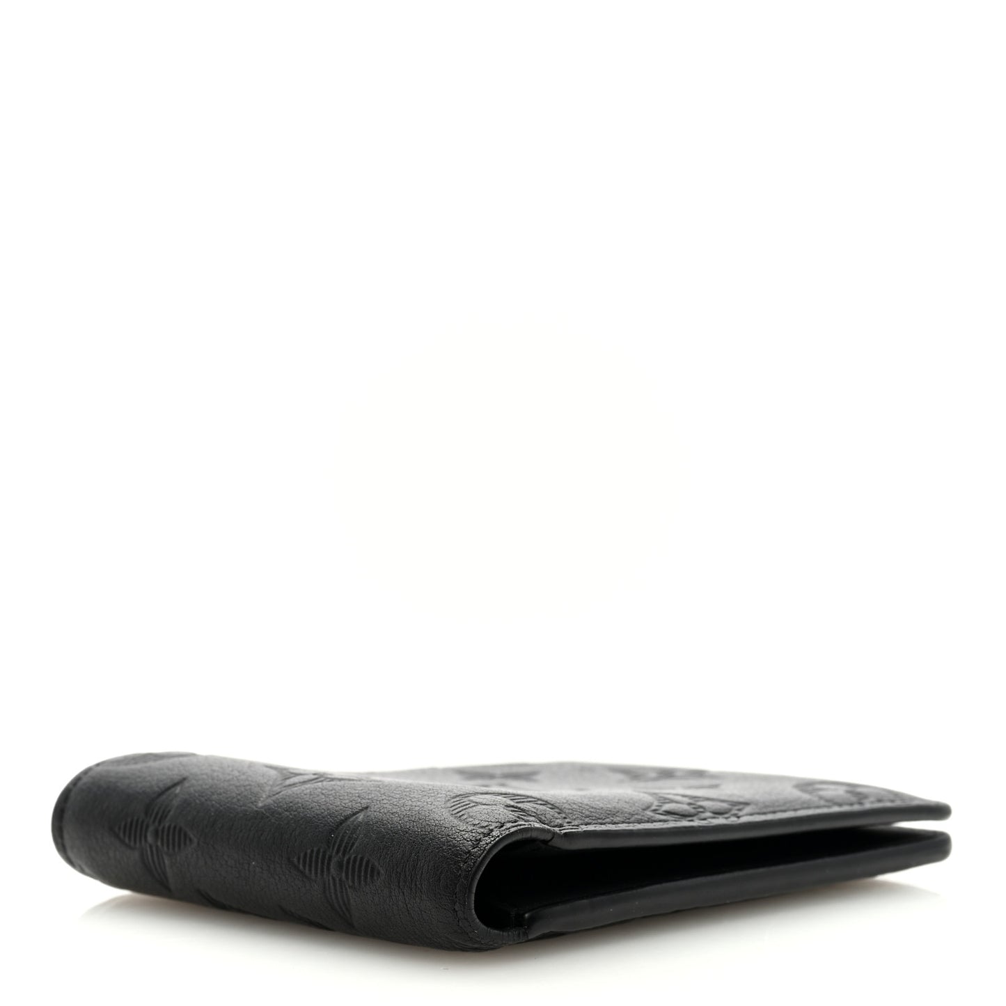 Calfskin Monogram Shadow Multiple Wallet Black
