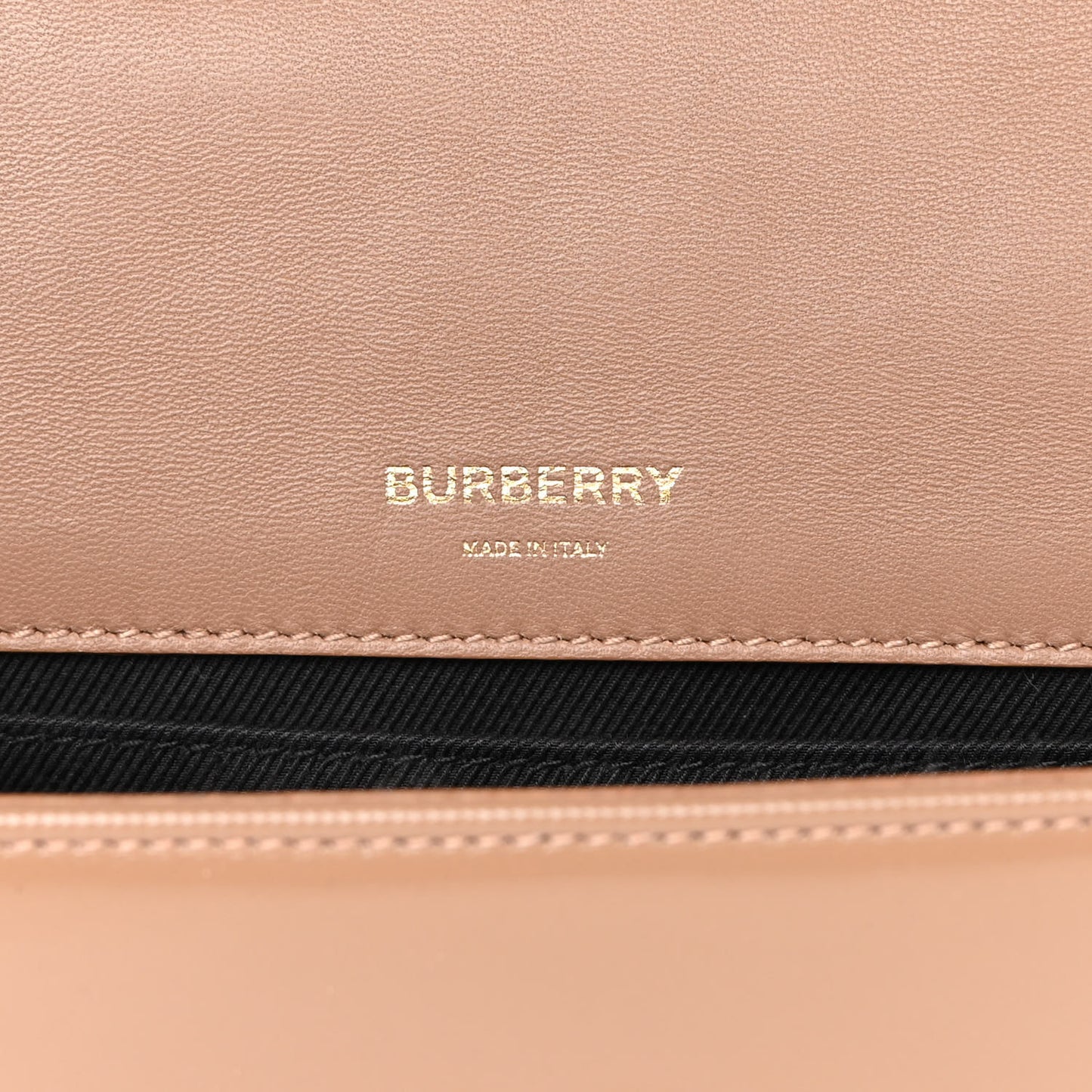 Patent Quilted Horseferry Print Small Lola Bag Tan