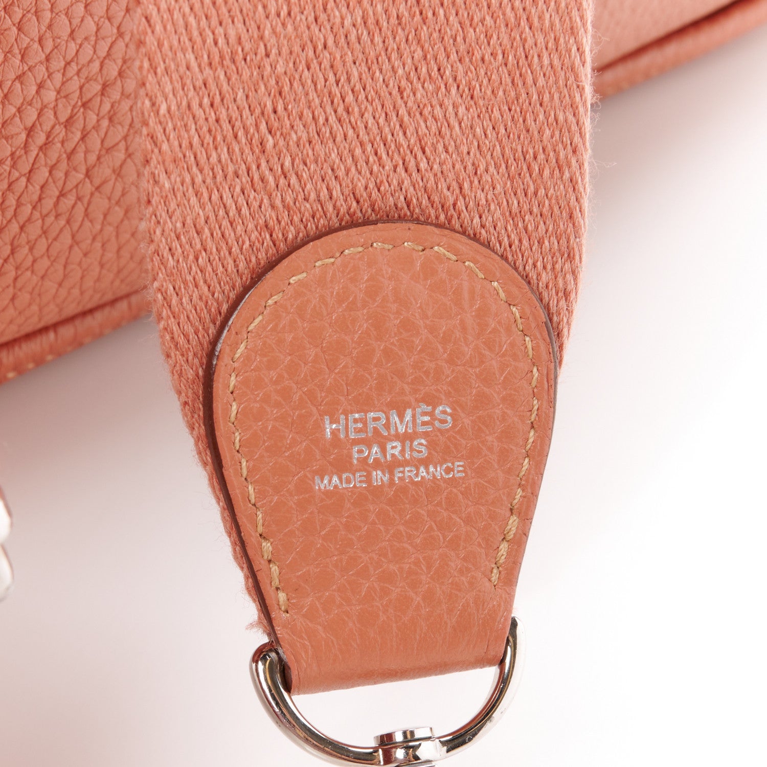 Hermes Taurillon Clemence Amazone Evelyne III GM Crevette 7 of 13