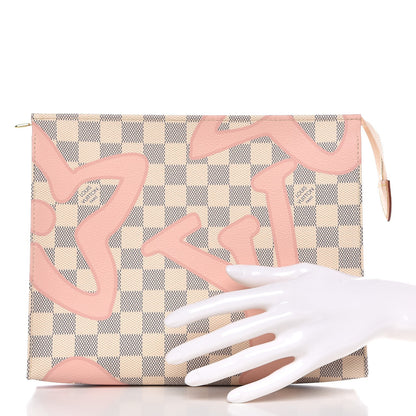 Louis Vuitton Damier Azur Tahitienne Toiletry Pouch 26 2 of 7