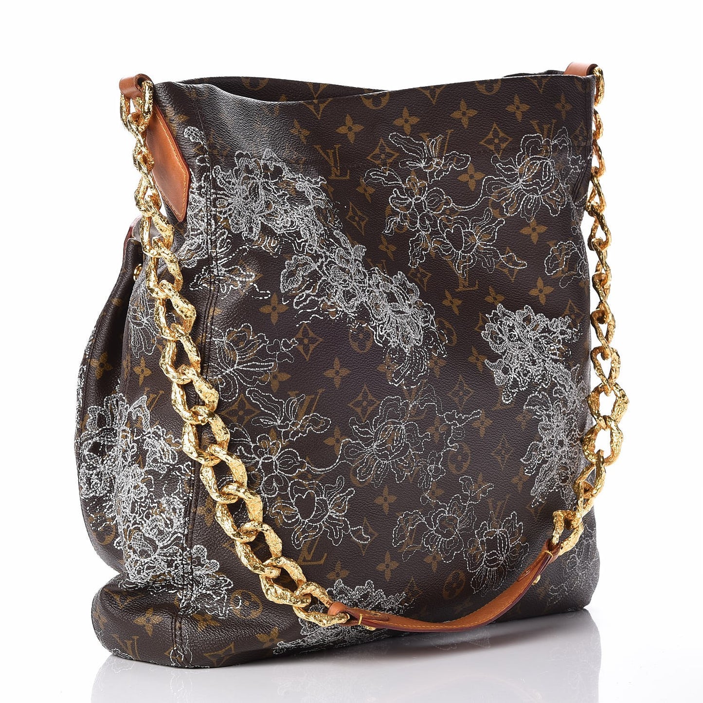 Monogram Dentelle Fersen Gold