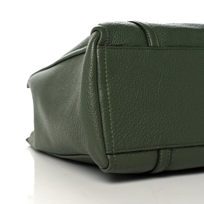 Marc Jacobs Grained Calfskin The Tag Tote Green 5 of 10