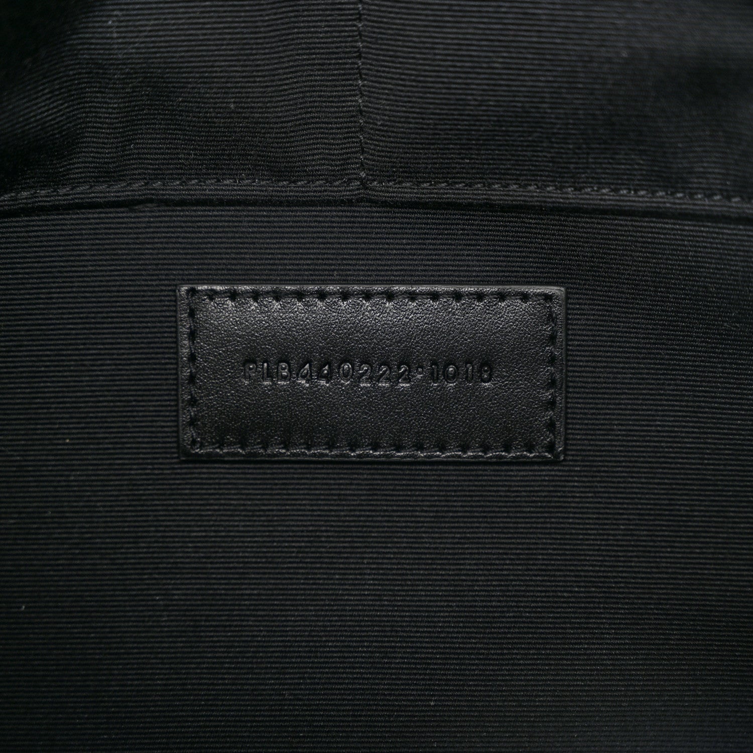 Saint Laurent Calfskin Matelasse Chevron Monogram Document Holder Black 7 of 9