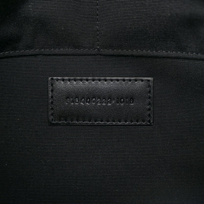 Saint Laurent Calfskin Matelasse Chevron Monogram Document Holder Black 7 of 9