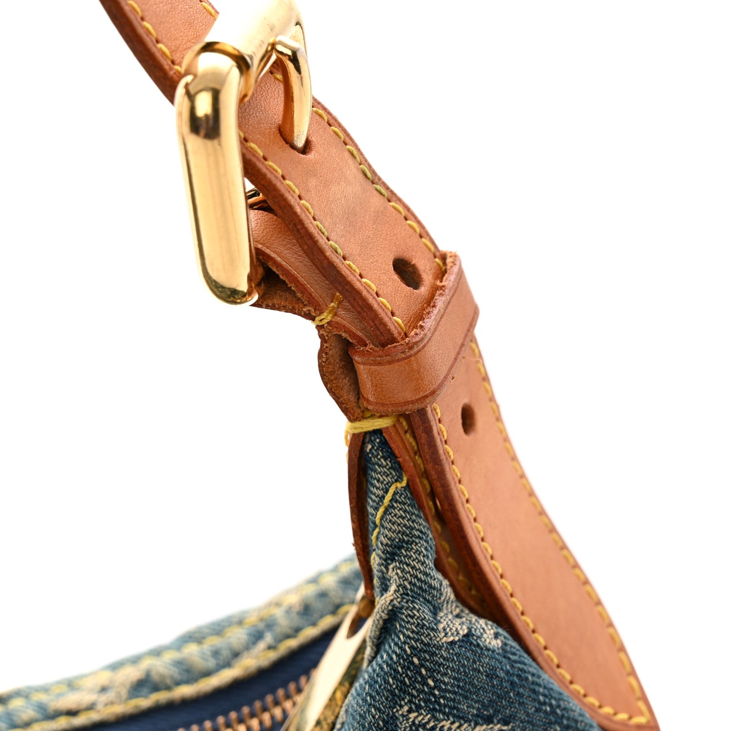 Louis Vuitton Monogram Denim Baggy PM Blue 11 of 11