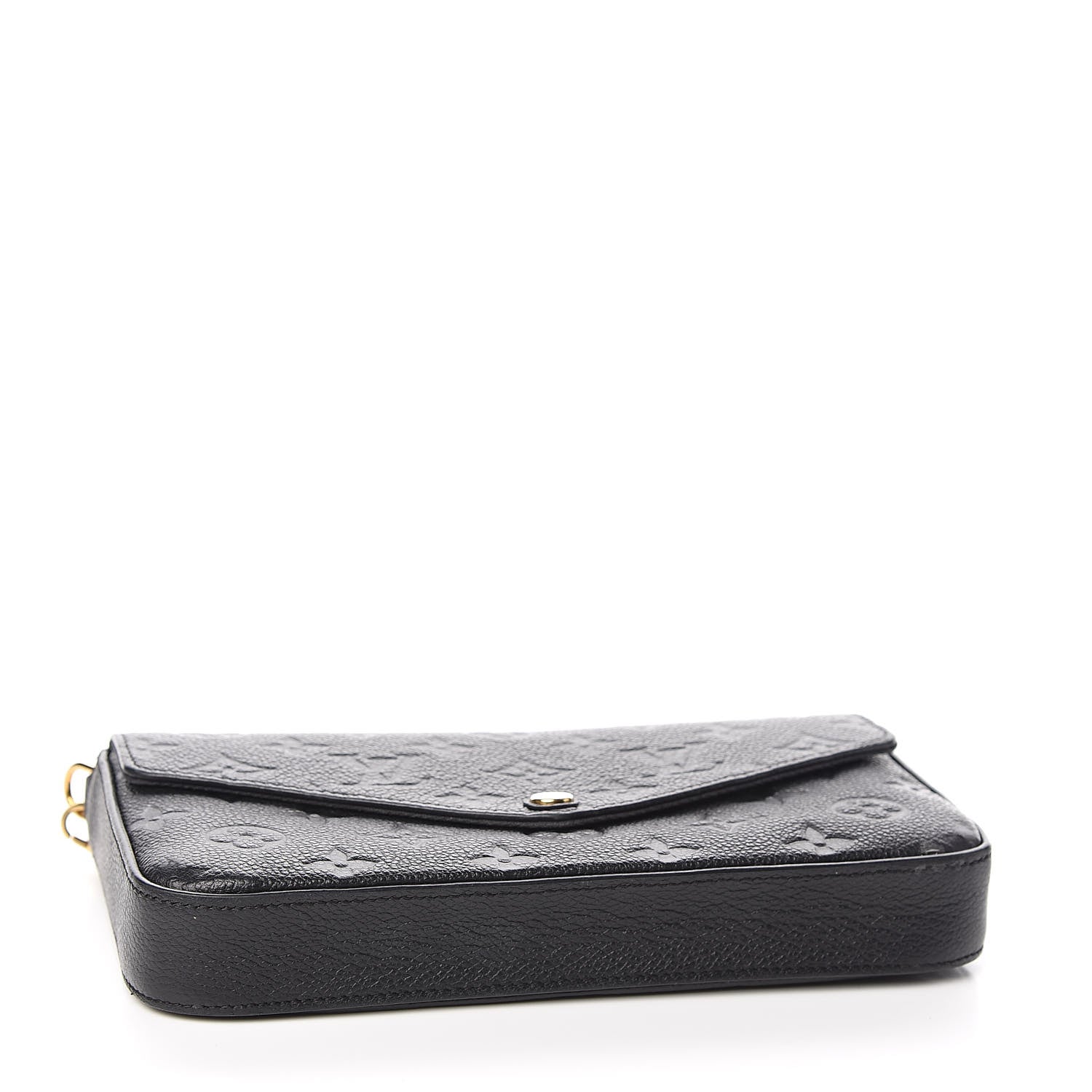 Louis Vuitton Empreinte Pochette Felicie Chain Wallet Black 4 of 14