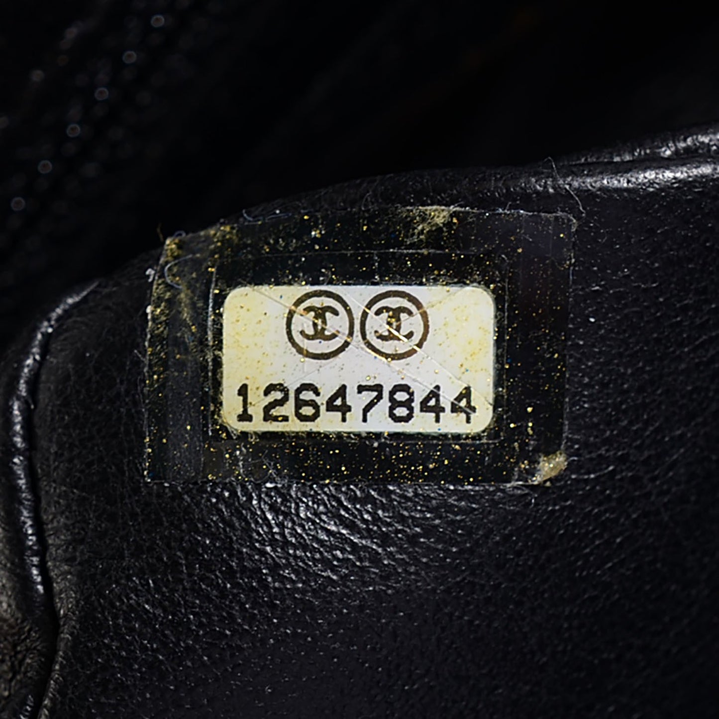 Lambskin Quilted Valentine Charms Medium Single Flap Black