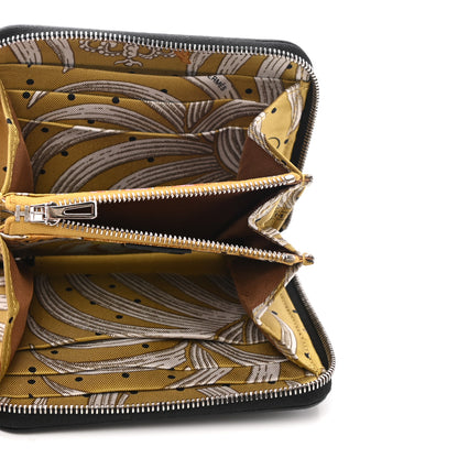 Hermes Epsom Silk'in Compact Wallet Black 5 of 9