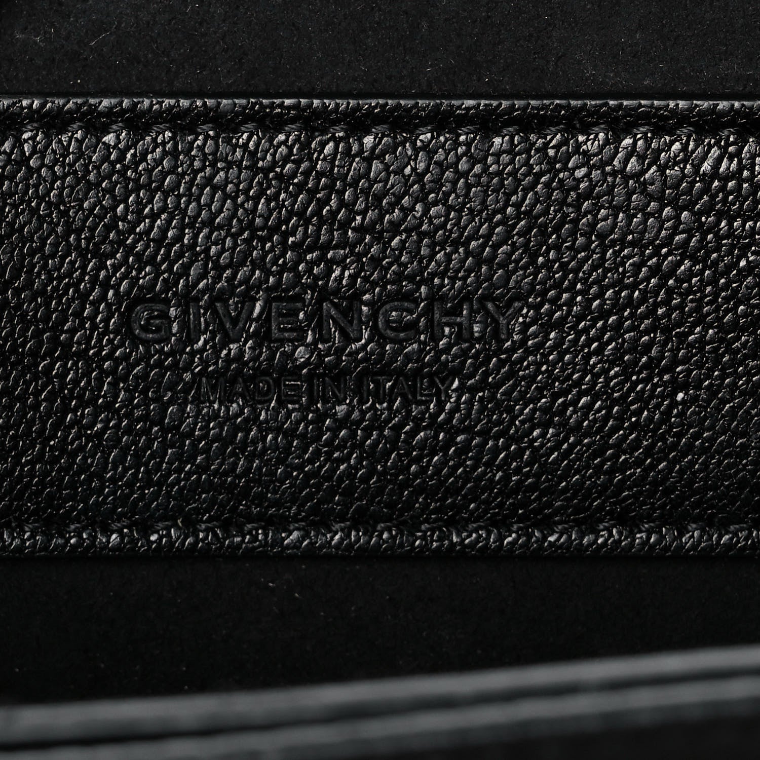 Givenchy Sugar Goatskin Small GV3 Shoulder Bag Black 6 of 10
