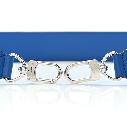 Louis Vuitton Taurillon Bandouliere Shoulder Strap Blue 3 of 6