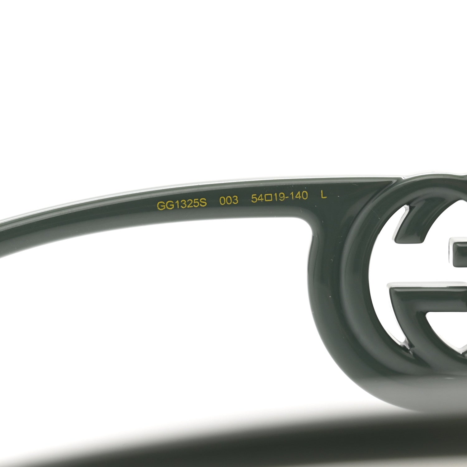 Gucci Acetate Rectangle Frame Sunglasses GG1325S Dark Grey 6 of 8