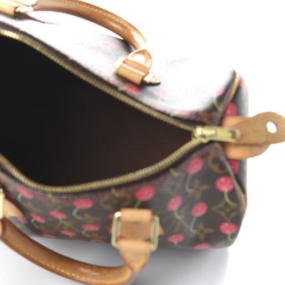 Louis Vuitton Monogram Cerises Speedy 25 5 of 10