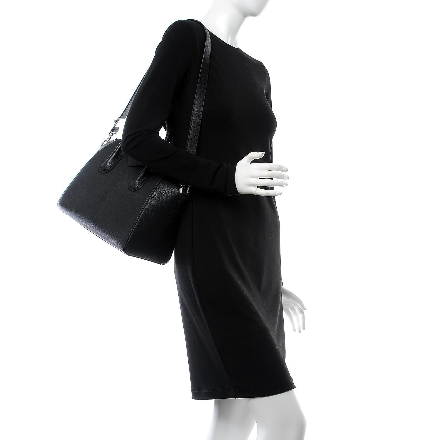 Givenchy Sugar Goatskin Small Antigona Black 2 of 8