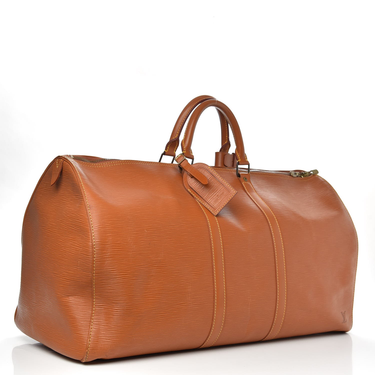 Louis Vuitton Epi Keepall 55 Cipango 2 of 15
