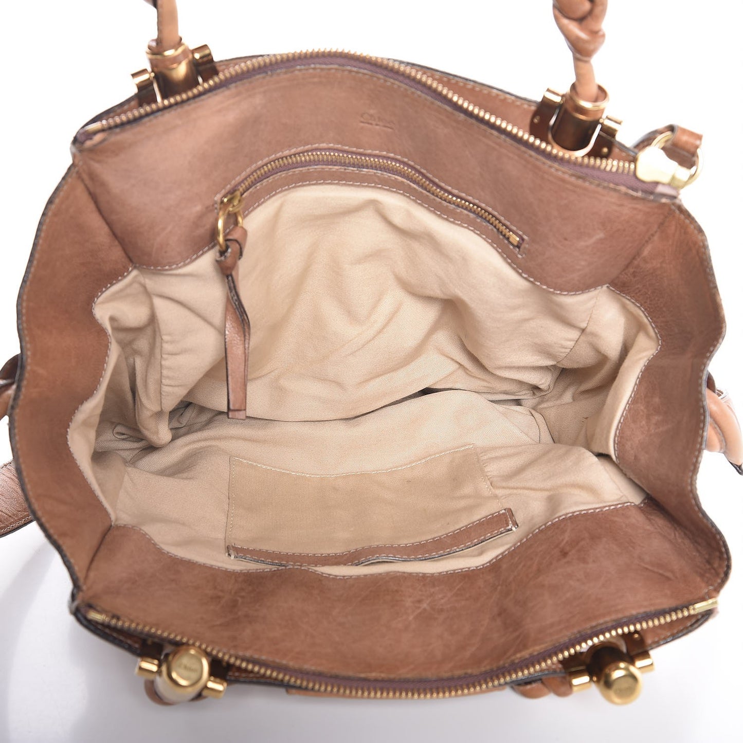 Lambskin Medium Heloise Satchel Gazelle