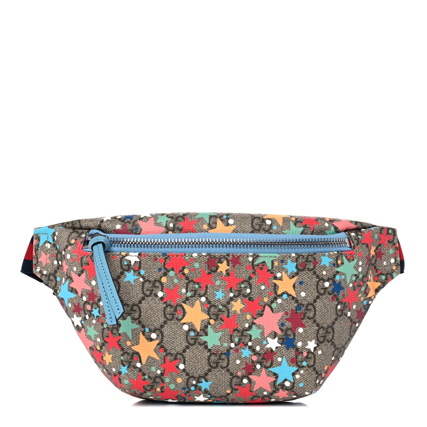 GG Supreme Monogram Childrens Star Print Belt Bag Multicolor