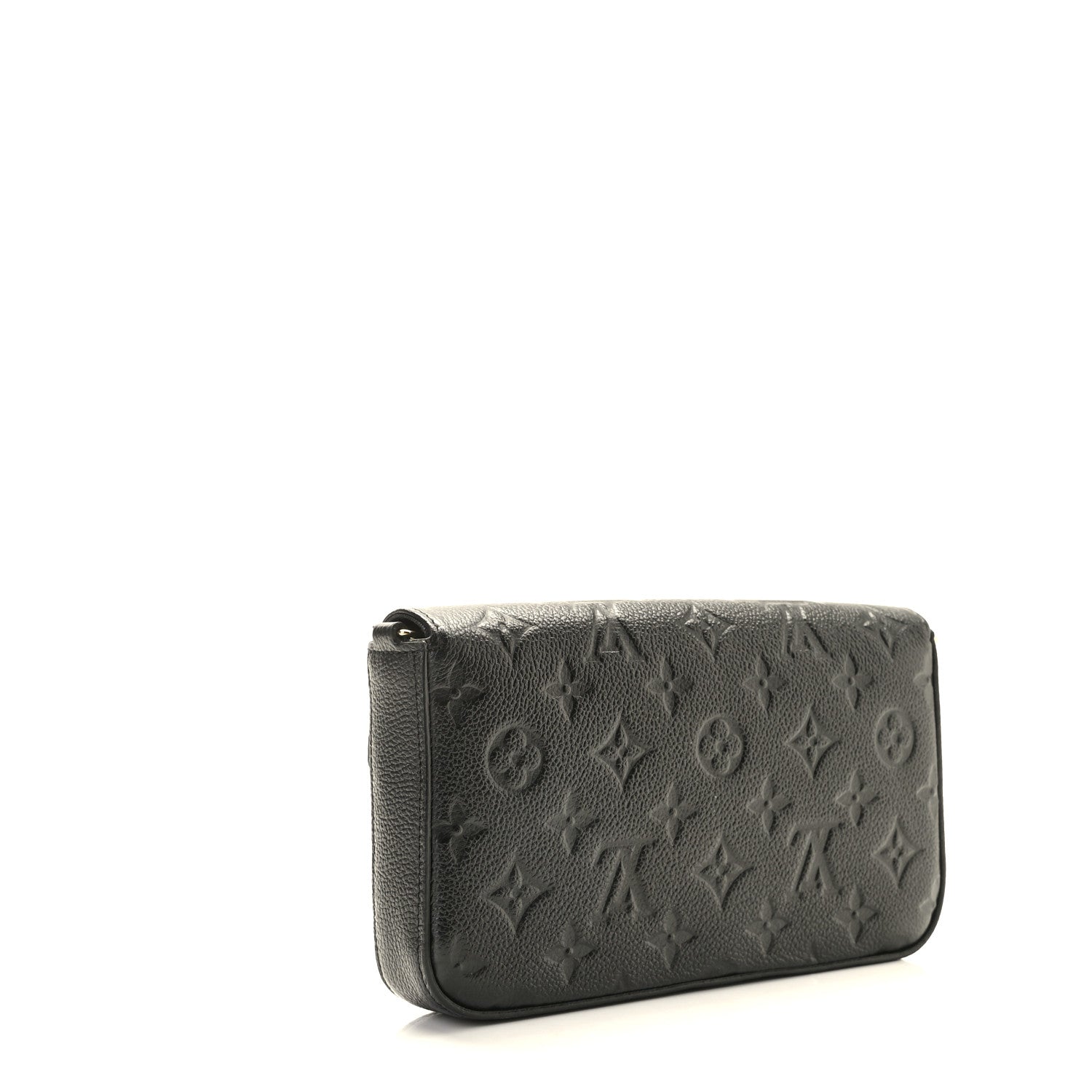 Louis Vuitton Empreinte Pochette Felicie Chain Wallet Black 4 of 10