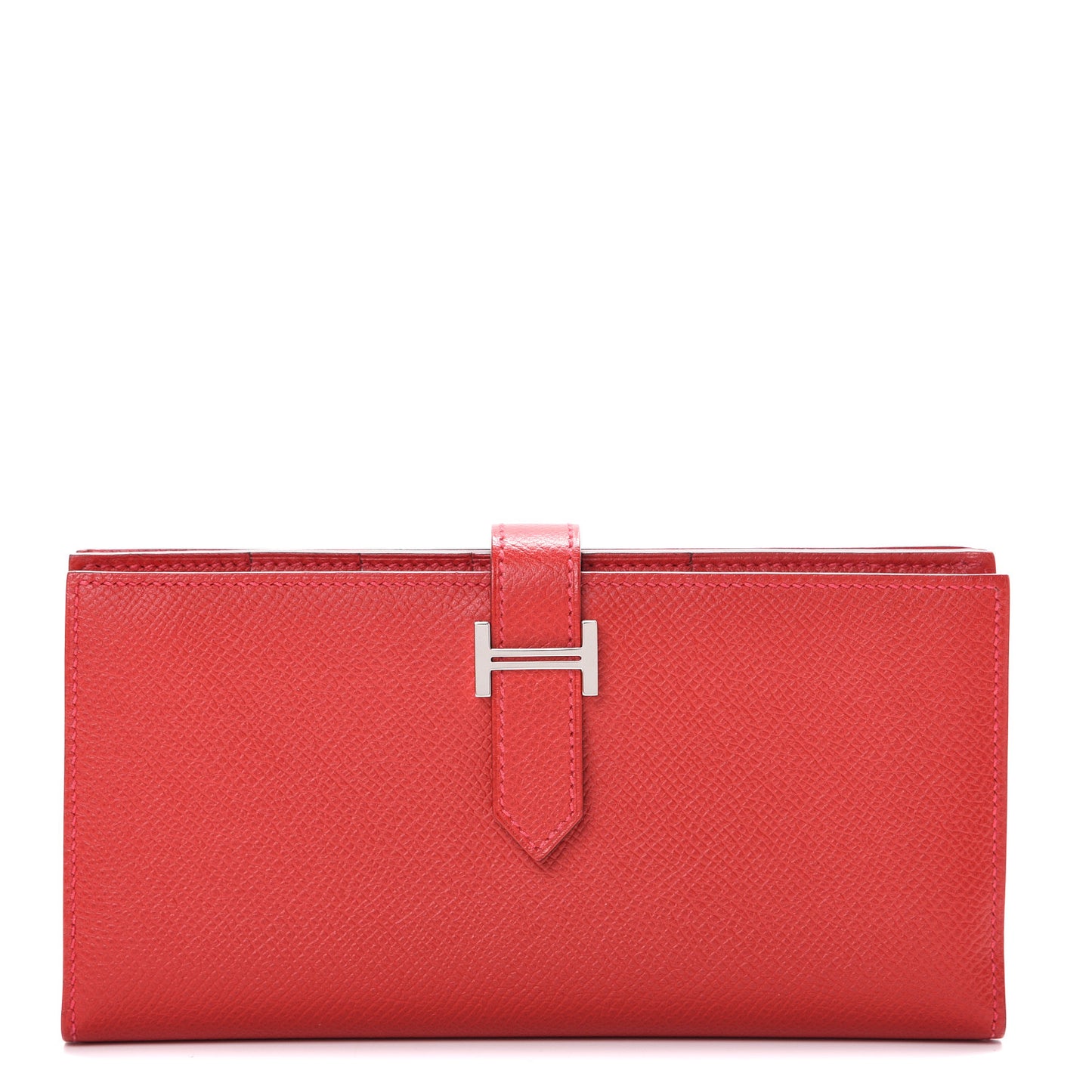 Epsom Bearn Gusset Wallet Rouge Casaque