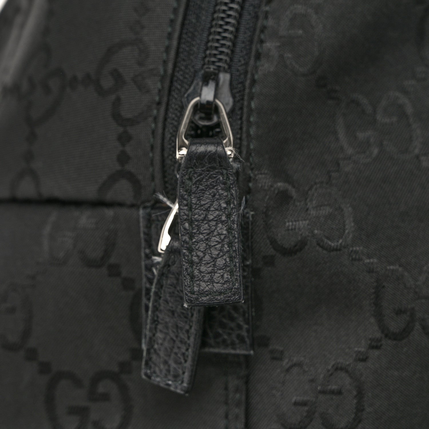 Gucci Nylon Monogram Medium Backpack Black 12 of 12