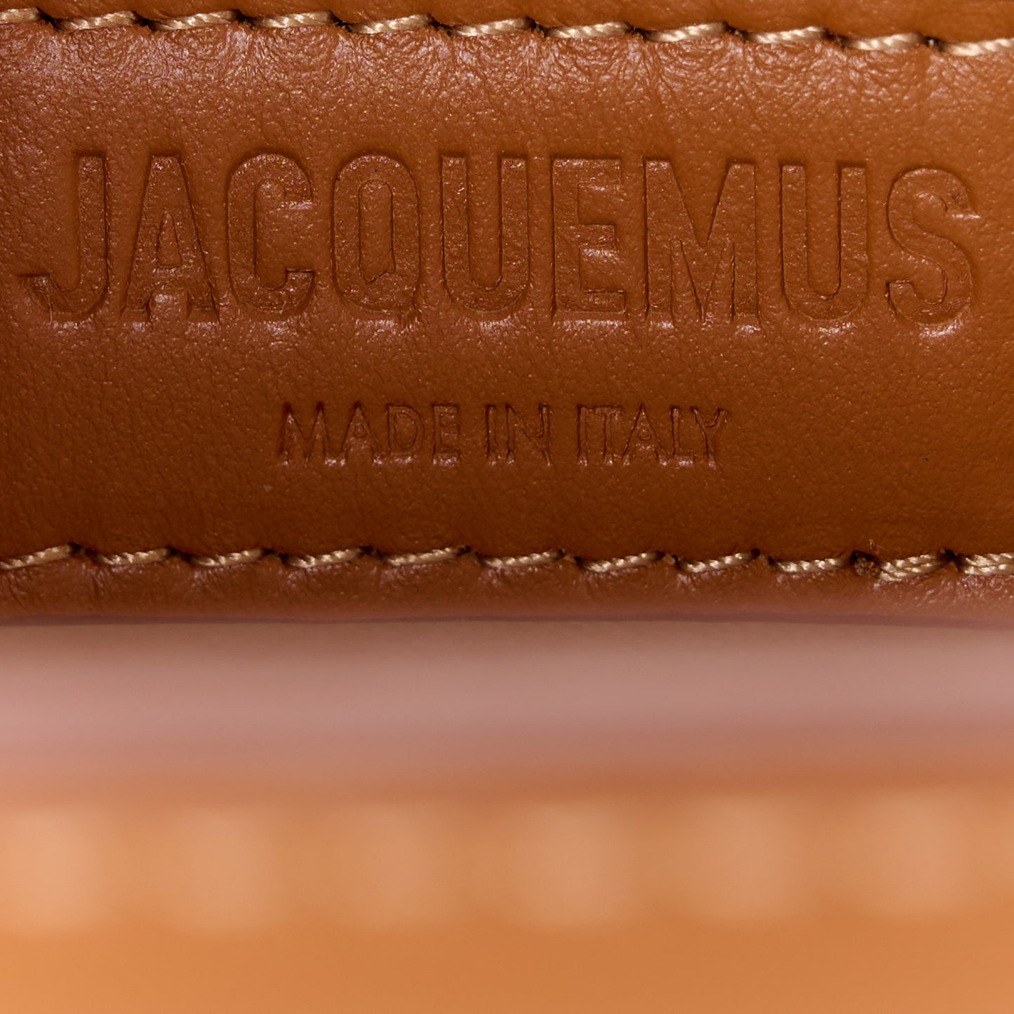 Smooth Calfskin Le Grand Chiquito Light Brown