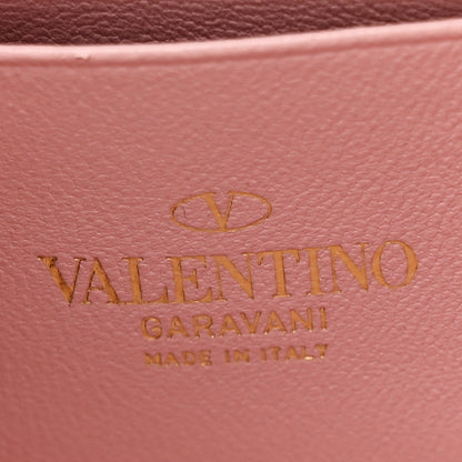 Valentino Garavani Calfskin VLogo Walk Mini Shoulder Bag Rose Quartz 7 of 11