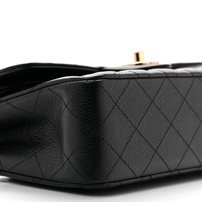 Chanel Caviar Quilted Small Double Flap Black 9 of 10