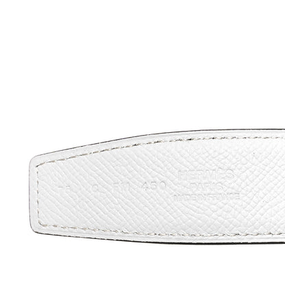 Hermes Epsom 42mm Constance Belt 75 30 Black White 5 of 5