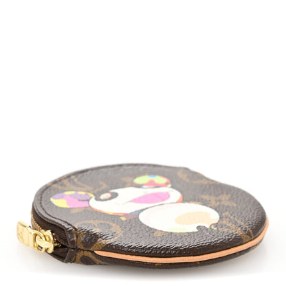 Louis Vuitton Monogram Panda Round Coin Purse 4 of 8
