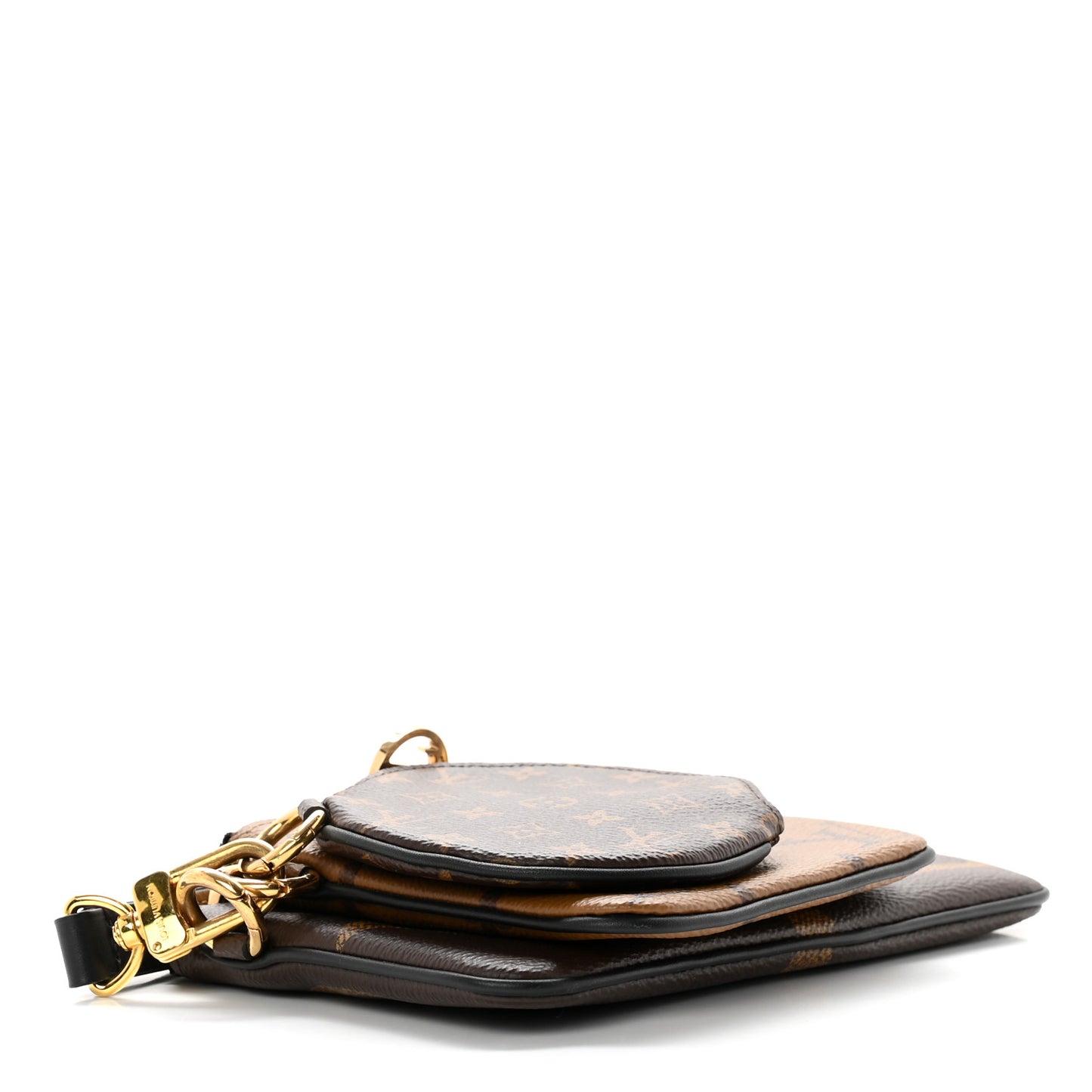 Reverse Monogram Giant Trio Pouch