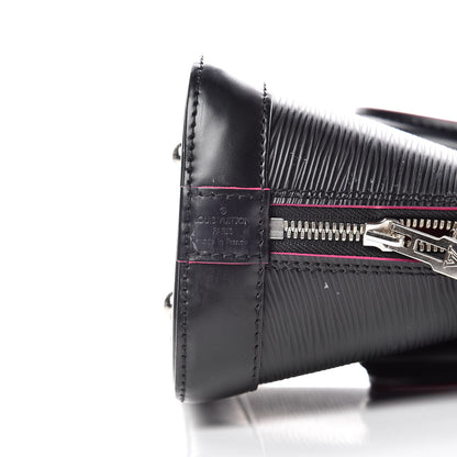 Louis Vuitton Epi Alma BB Black Hot Pink 6 of 14