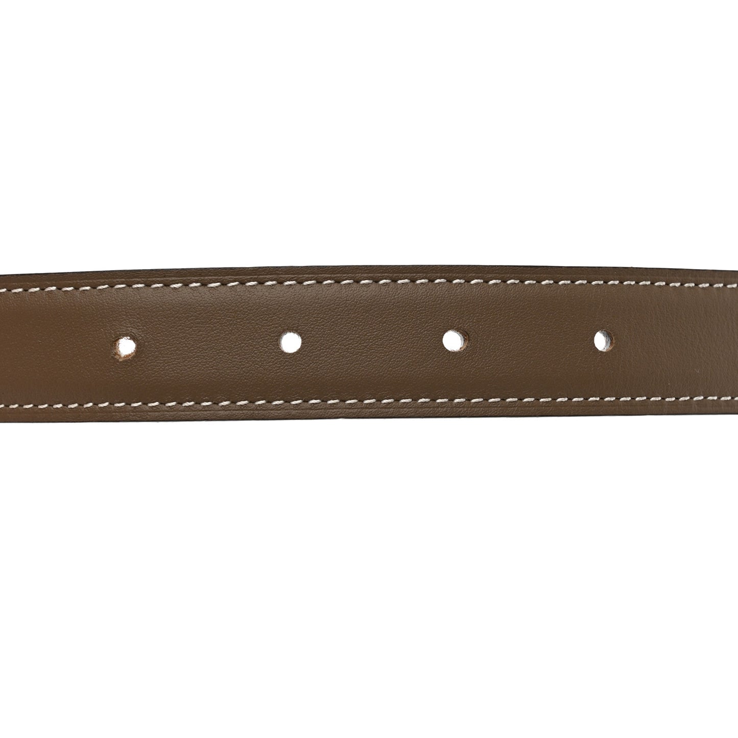 Epsom Swift 24mm Gamma Belt 85 Etoupe White