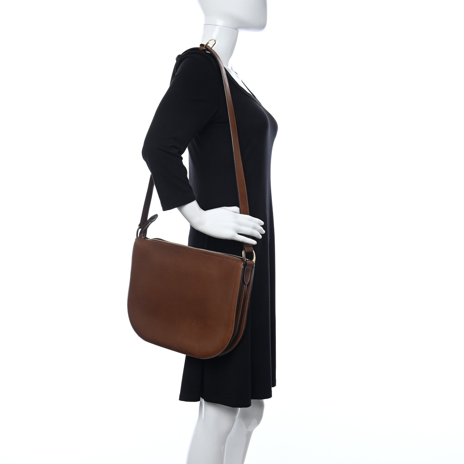 Celine Natural Calfskin Shoulder Bag Tan 2 of 11
