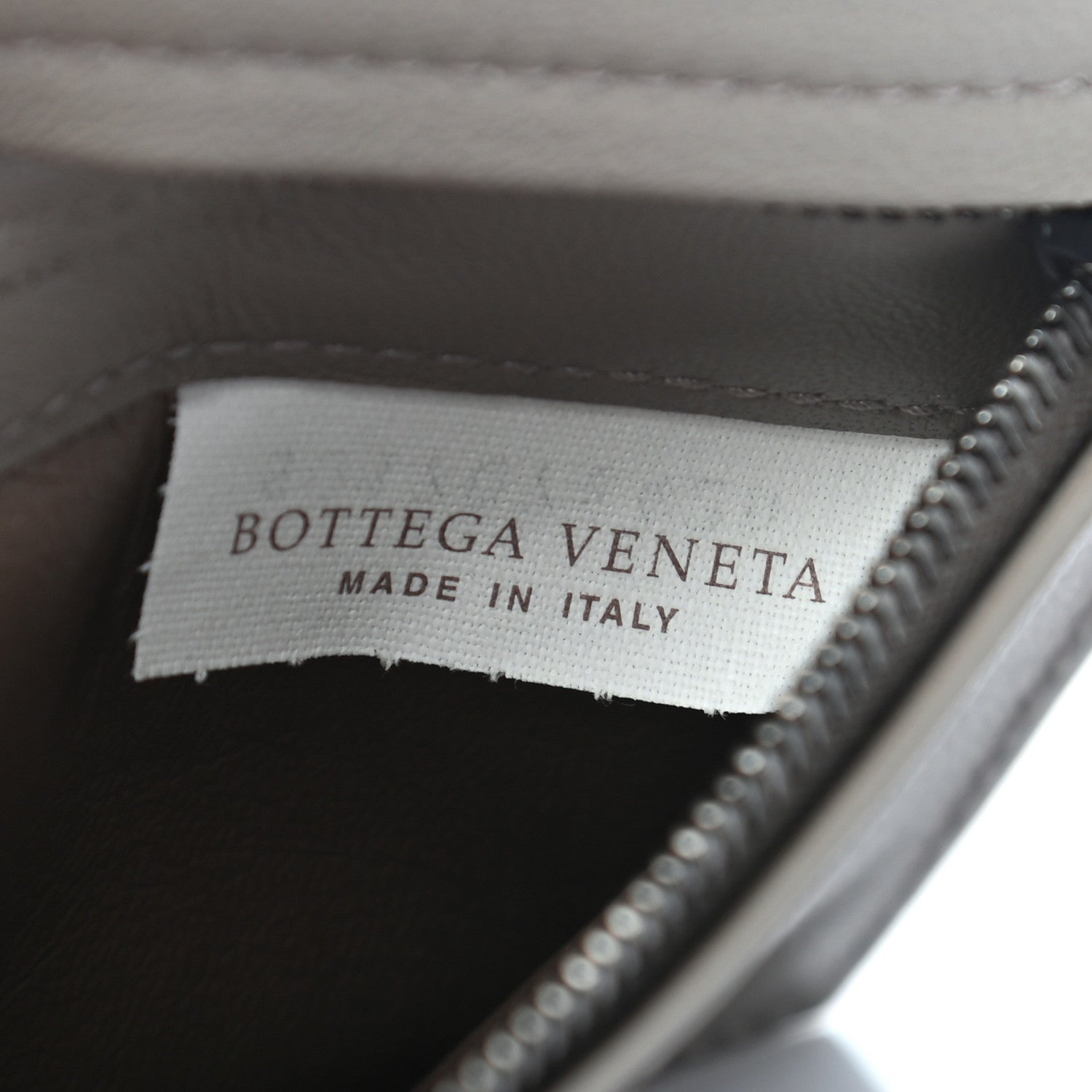 Bottega Veneta Calfskin Intrecciato Card Case New Steel 7 of 8