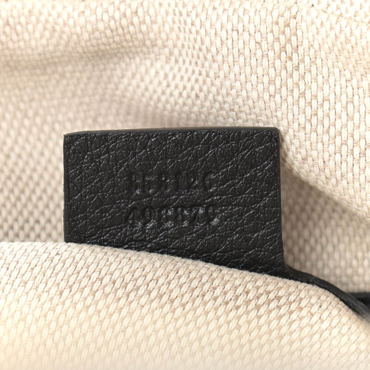 Pebbled Calfskin Medium Soho Bowler Black