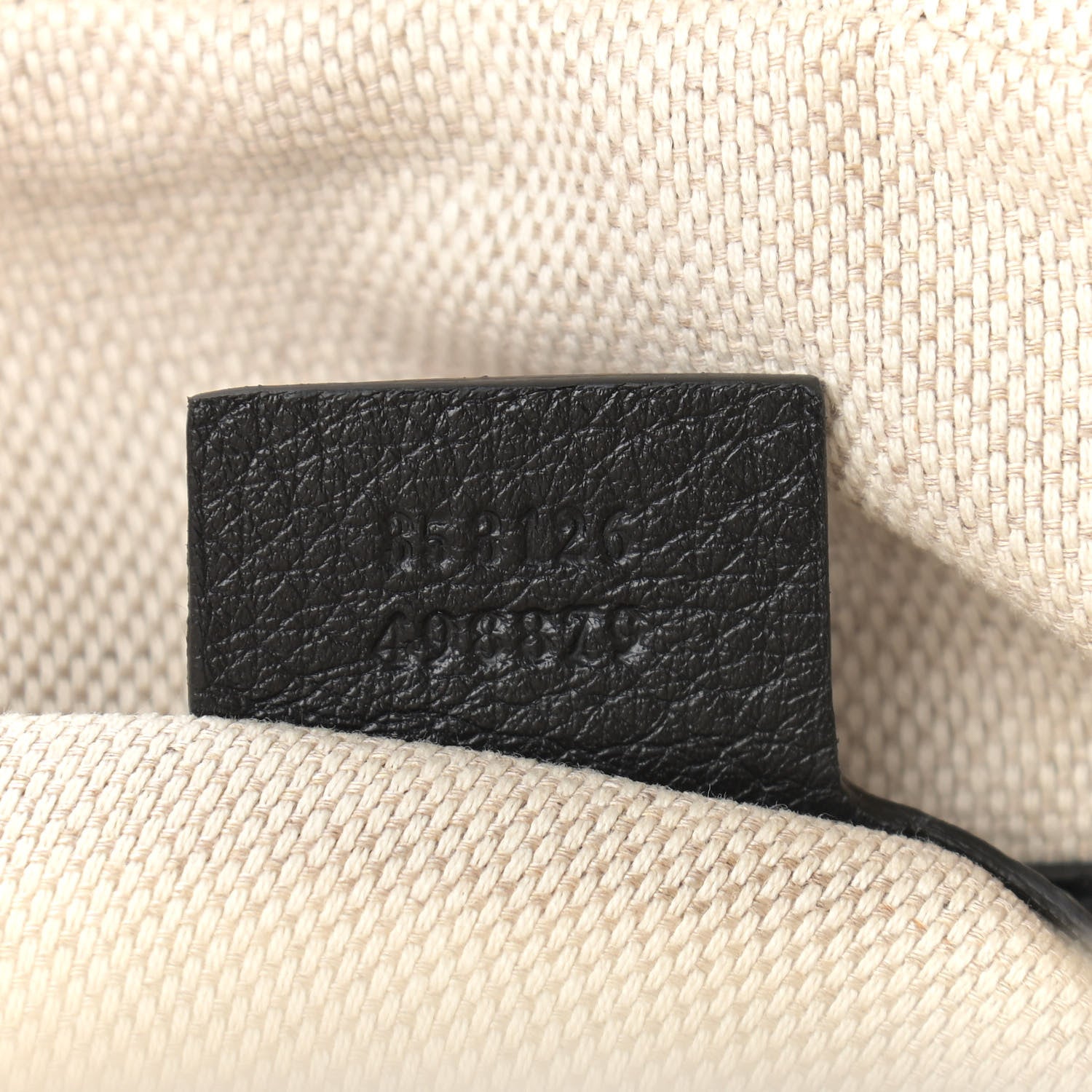 Gucci Pebbled Calfskin Medium Soho Bowler Black 7 of 9