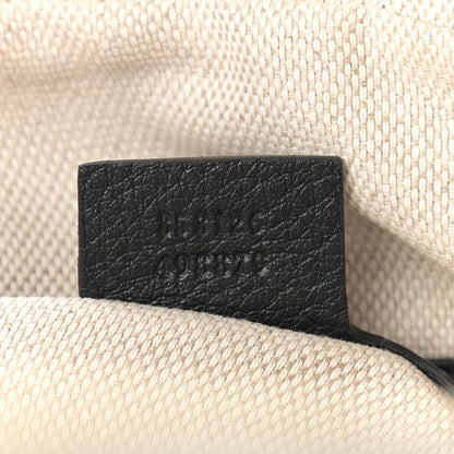Gucci Pebbled Calfskin Medium Soho Bowler Black 7 of 9