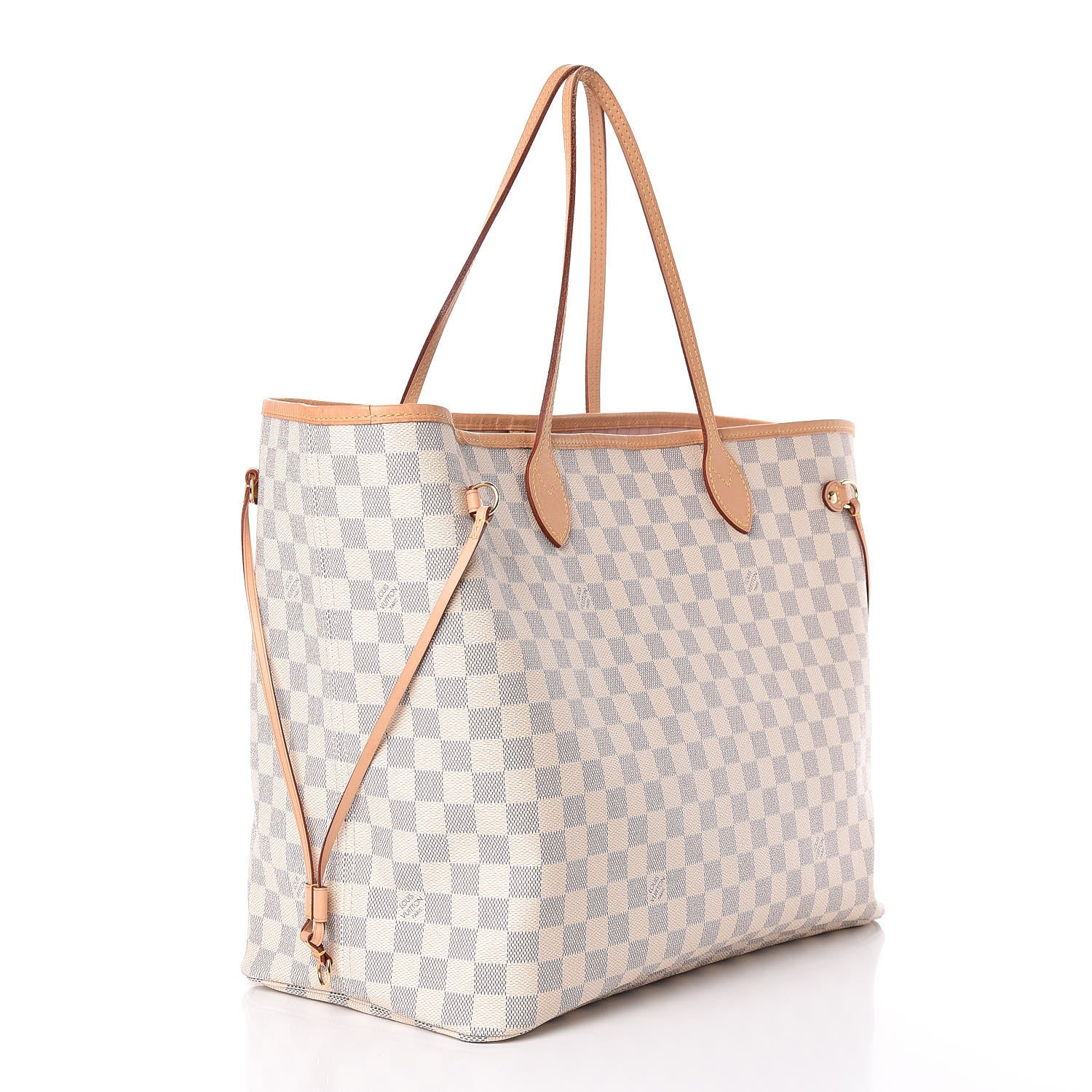 Louis Vuitton Damier Azur Neo Neverfull GM Rose Ballerine 4 of 18