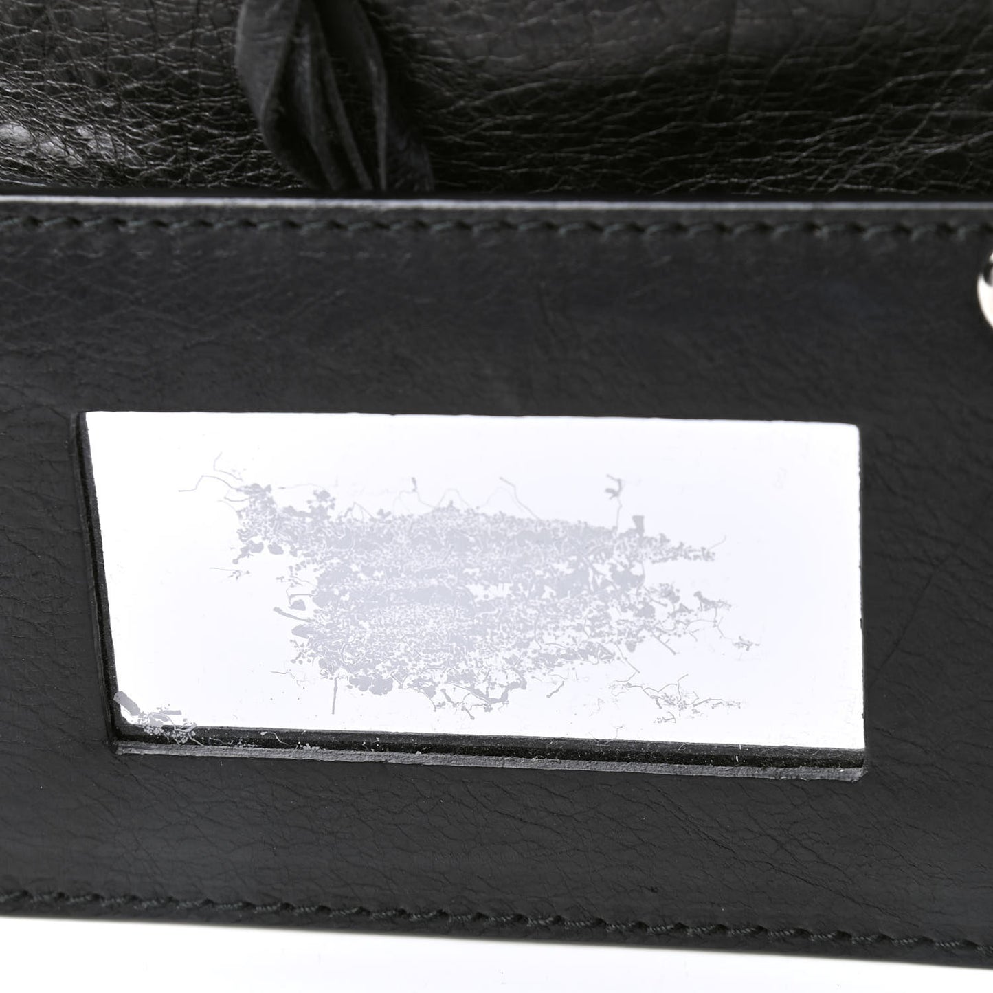 Agneau Giant 12 Silver Hardware City Black