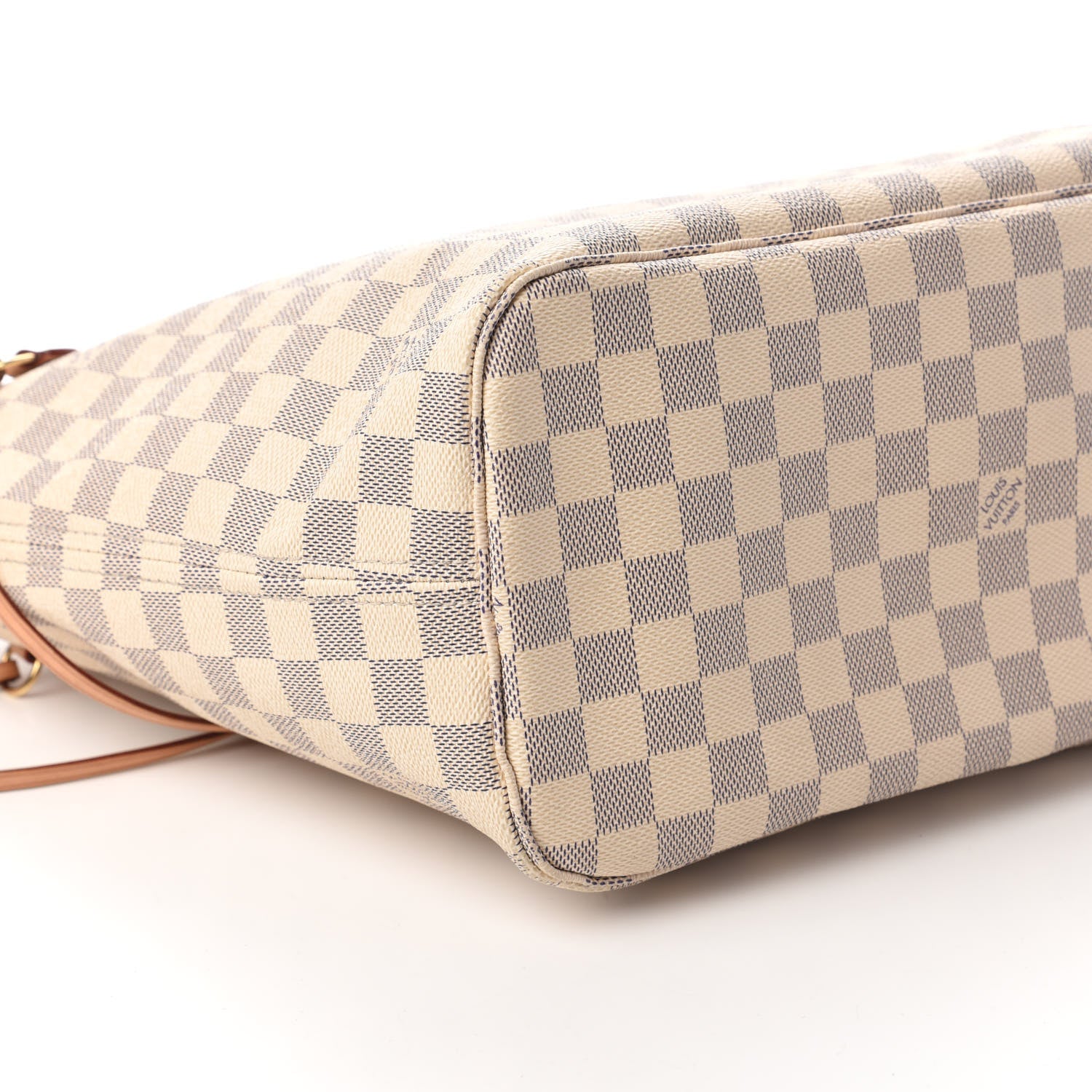 Louis Vuitton Damier Azur Neo Neverfull MM Rose Ballerine 6 of 11