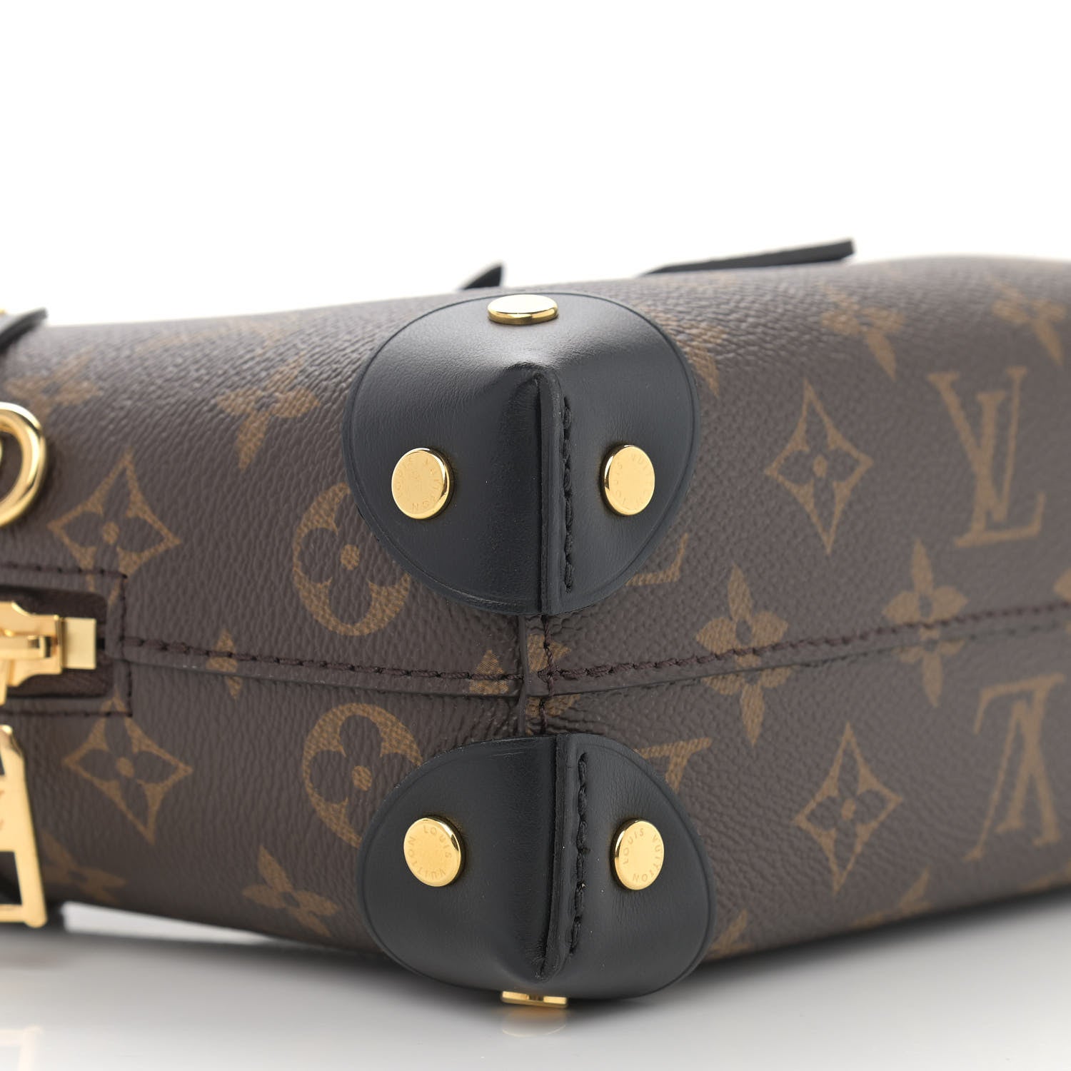 Louis Vuitton Monogram Petite Malle Souple Black 8 of 10