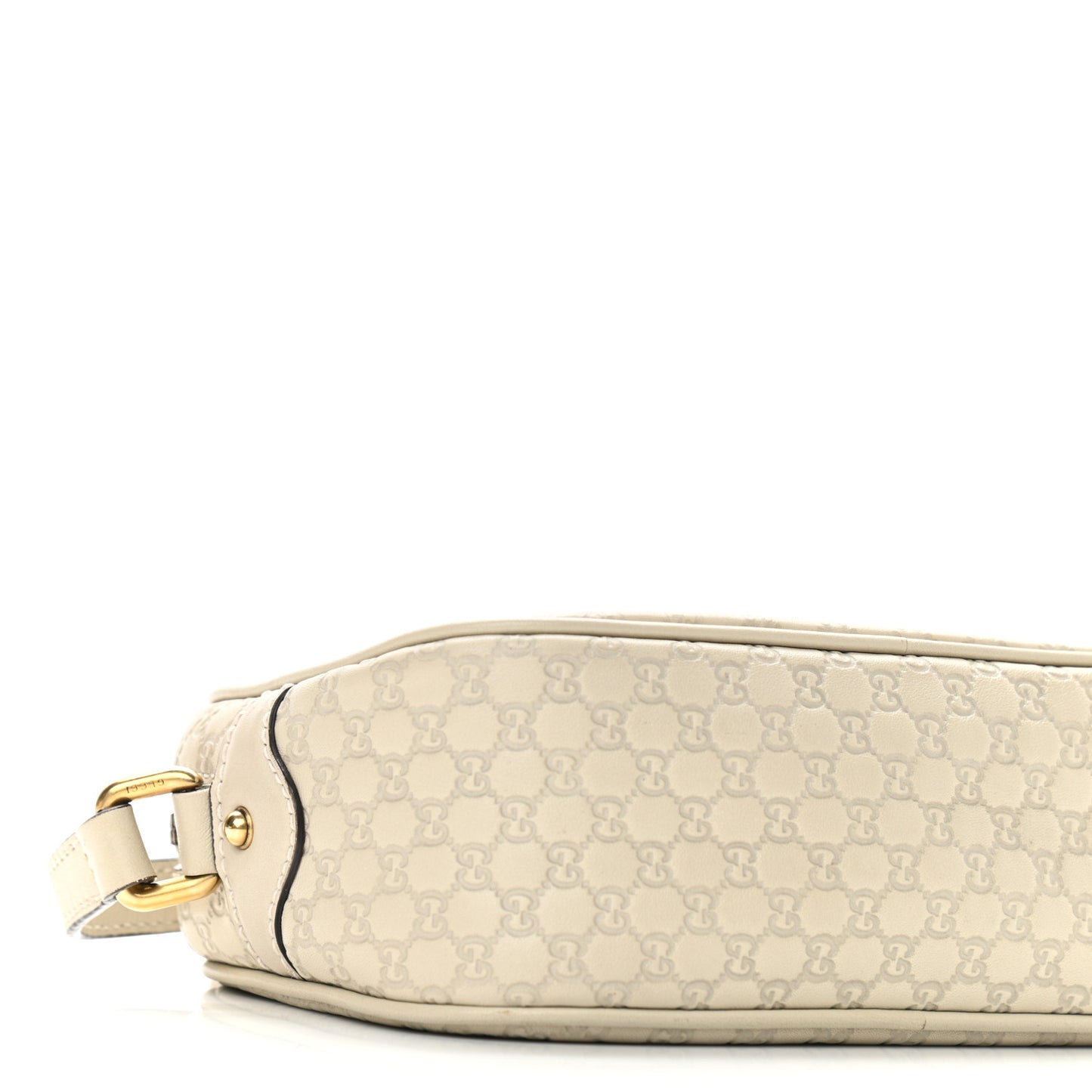 Microguccissima Sunshine Disco Crossbody Bag White