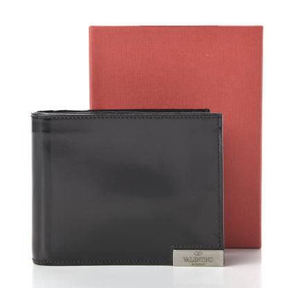 Valentino Garavani Smooth Calfskin Bi-Fold Wallet Black 20 of 20
