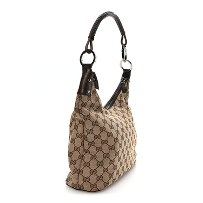 Gucci Monogram Shoulder Bag Dark Brown 3 of 10