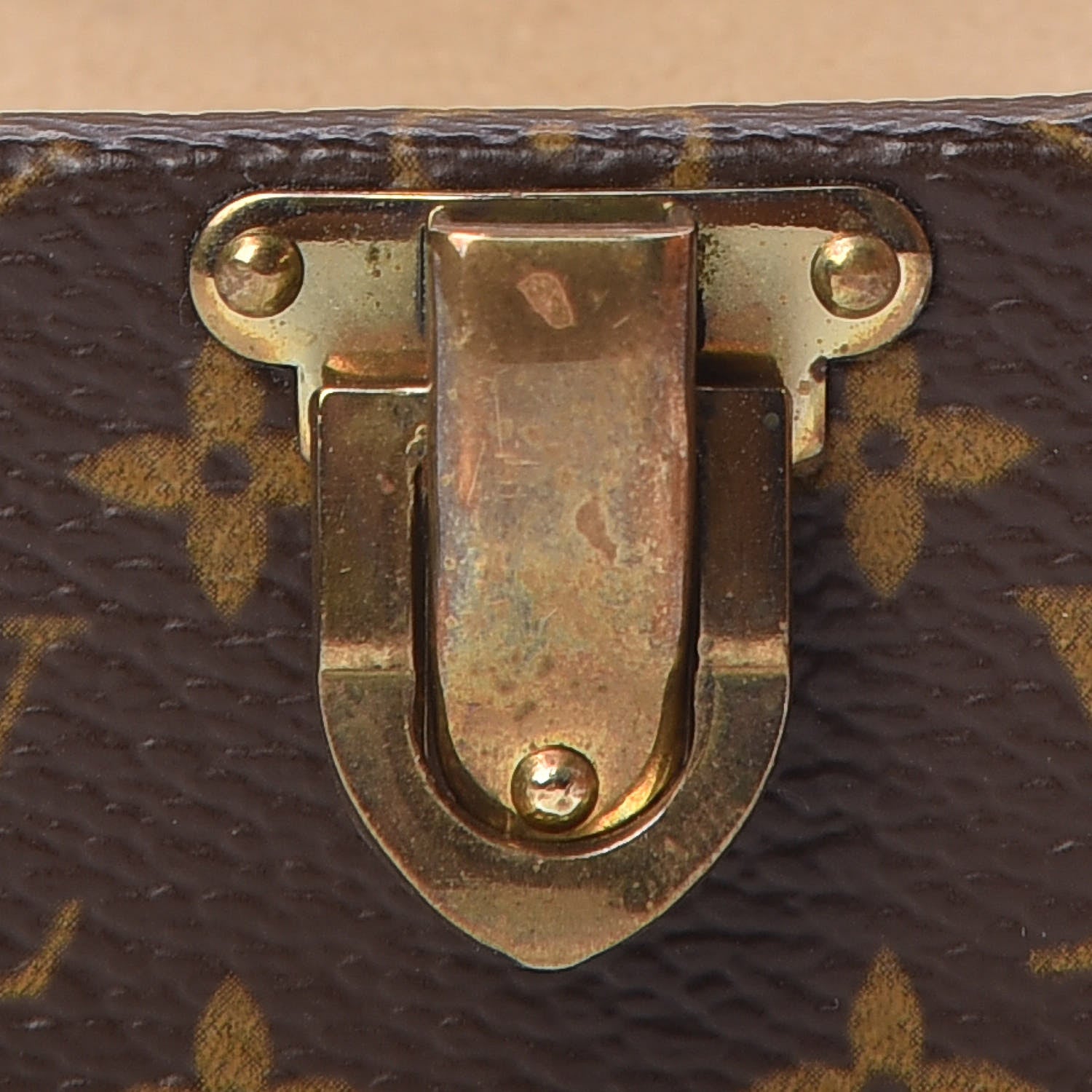 Louis Vuitton Monogram Earring Box Mini Trunk Case 5 of 7