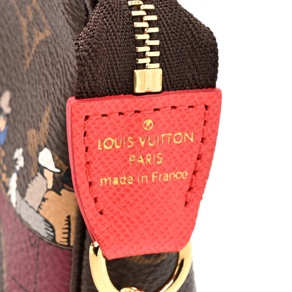 Louis Vuitton Monogram 2015 Christmas Animation Mini Pochette Accessories 6 of 12